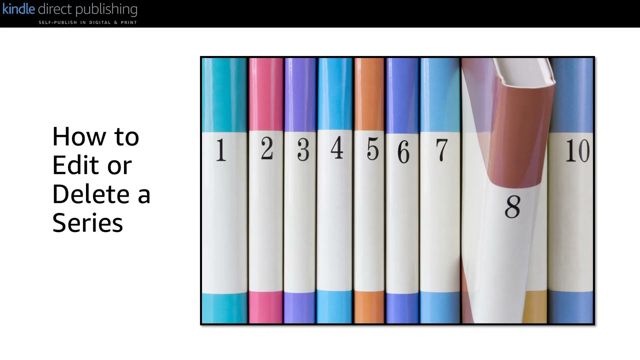 How to Edit and Delete a Series YouTube