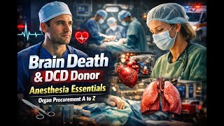 124🧠Brain-dead (DBD) & Circulatory-death Donor (DCD) Periop. Mgmt.🫀Anesthesia for Organ Procurement🫁