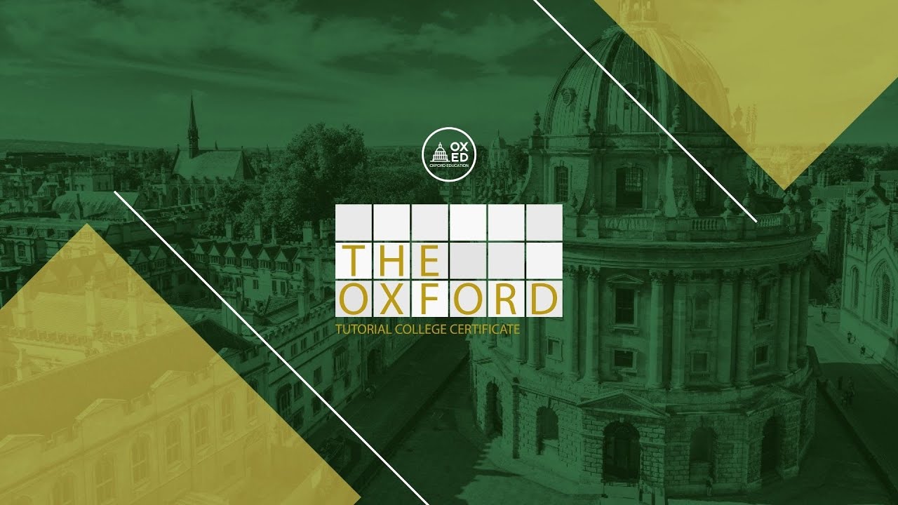 The Oxford TCC - Lanzamiento Oficial de Distribuciones - YouTube