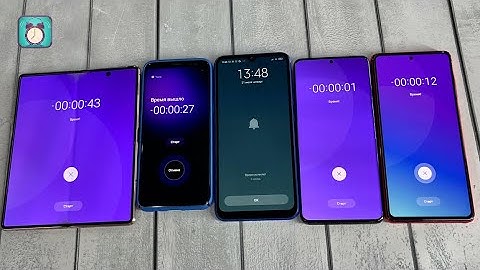 Timer & Alarm Clock Five Samsung Galaxy Not20/ Not10/ lite Redmi 9C /S8 Samsung/Fold2