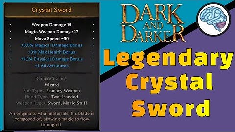 Legendary Crystal sword, First run Dark and Darker, Last day of playtest. Part 5