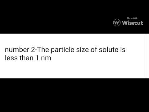 True Solutions and Its Properties | Is matter around us pure? | Chemistry |explanation in 30 seconds