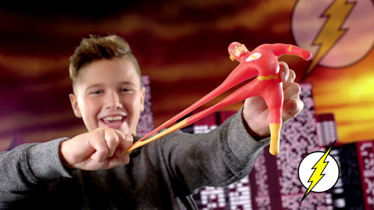 Stretch DC Justice League Superheroes - Batman, Superman, the Flash and the Joker