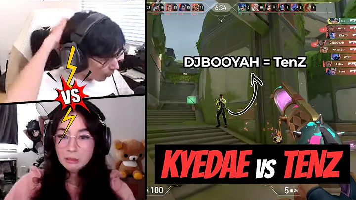 TenZ vs Kyedae Valorant DM 1v1 Rematch!