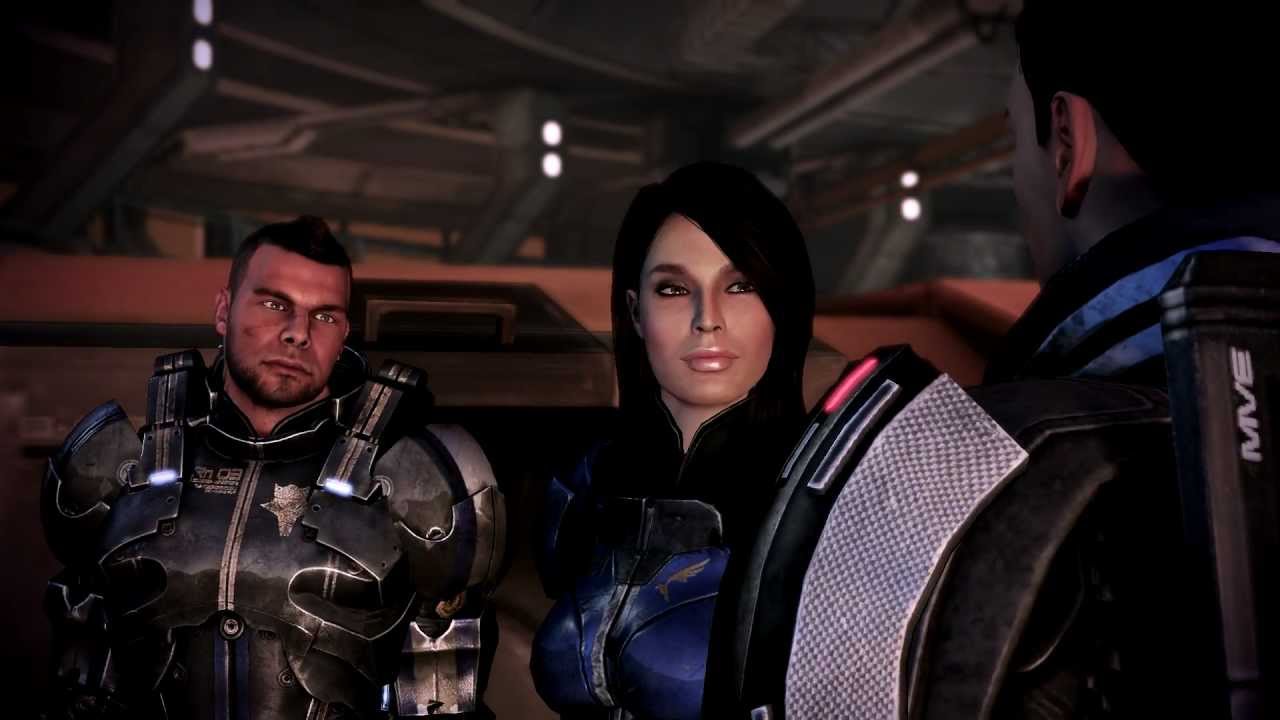Mass Effect 3, mission, Mars, Prothean, archives, dialogue, paragon, cutsce...