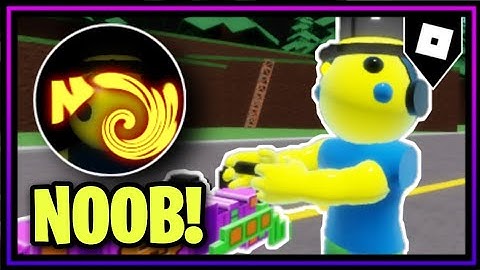 How To Get ‘‘NOOB’’ BADGE + COSMIQX MORPH | Piggy RP : Infection | Roblox