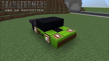 Minecraft - Transformers 4 Crosshairs Tutorial!