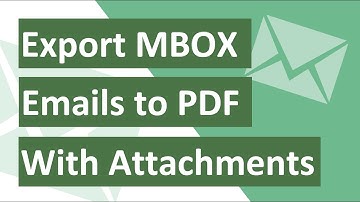 Export MBOX to PDF || How to Do This? Here’s The Solution