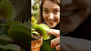 Testing Venus flytrap trap #plants #shorts