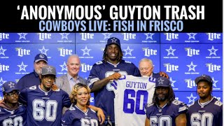 #Cowboys Fish LIVE: 1st-Round Rookie Tyler Guyton Ripped By 'Anonymous Coach'; Dallas Reaction?