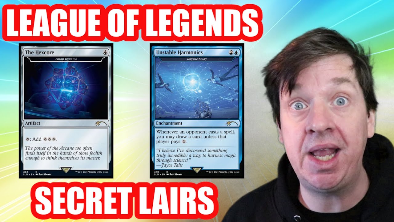 STRANGE League Of Legends MTG Secret Lairs - Full Contents Revealed