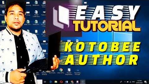 PAANO GUMAWA NG MODULE GAMIT ANG KOTOBEE AUTHOR TUTORIAL TAGALOG EASY  STEPS!