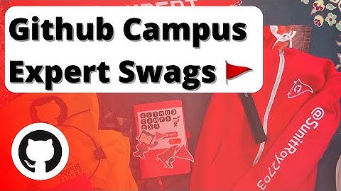 GitHub sent me this! GitHub Campus Expert Swags Unboxing 🚩