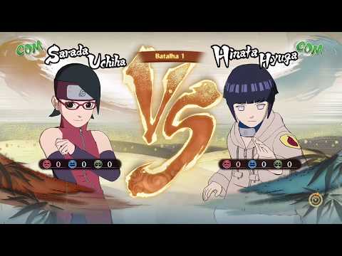 ROAD TO BORUTO DUBLADO PT-BR Sasuke vs Hidan (COM vs COM) 