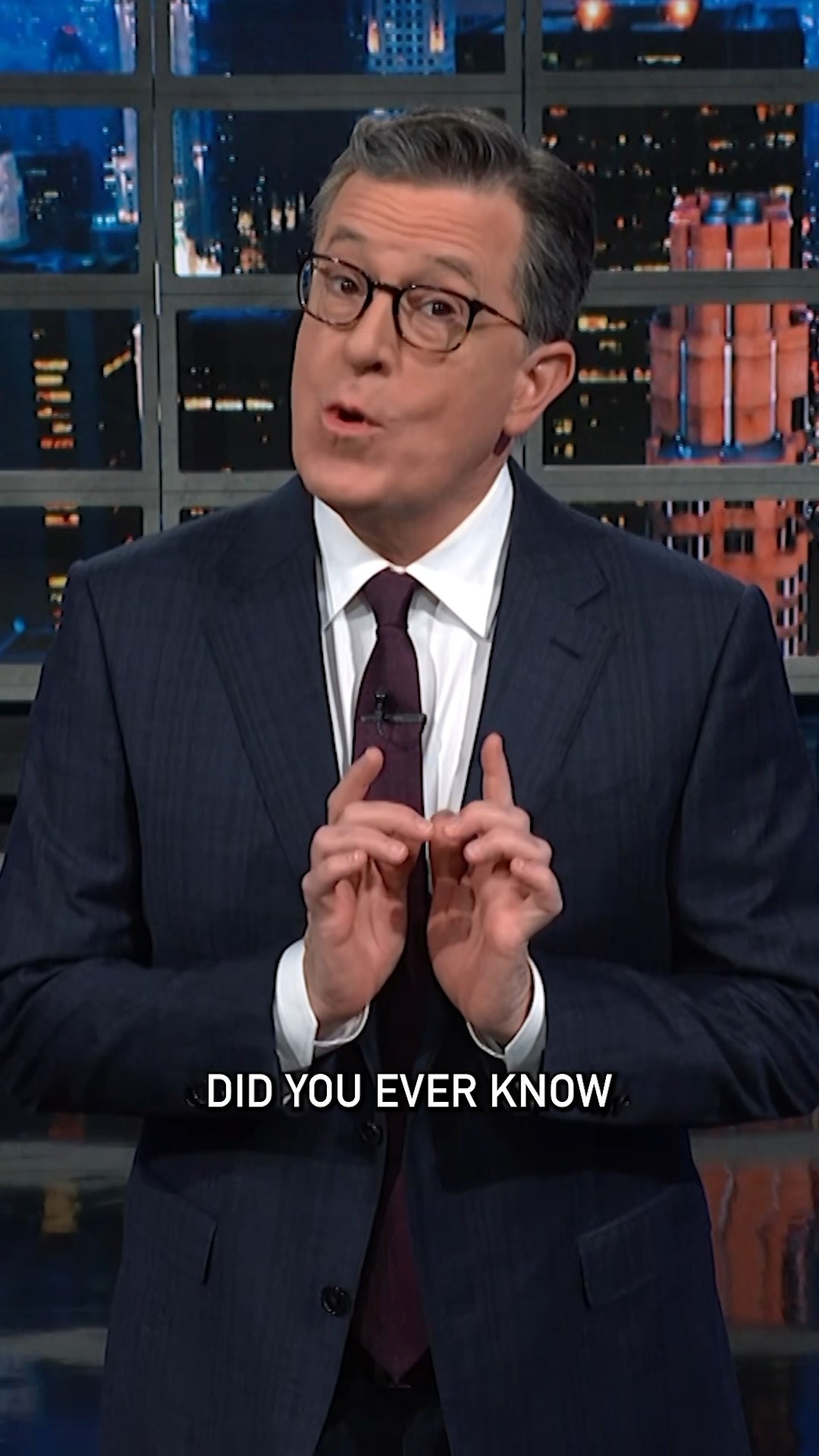 At this point, Trump isn't even trying to hide his awfulness. #Colbert #shorts
