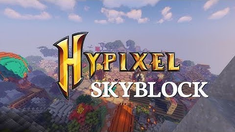 TRYING HYPIXEL SKYBLOCK FOR FIRST TIME