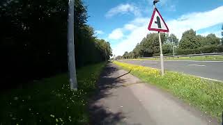 FORMBY BYPASS OLD CYCLE LANE AUGUST 2023