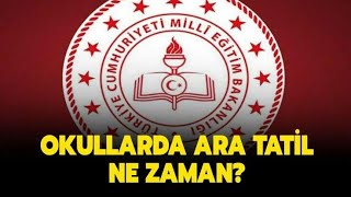 2023-2024 Okul Ara Tatil Günleri