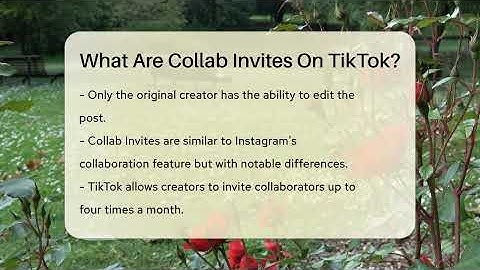 What Are Collab Invites On TikTok? - Everyday-Networking