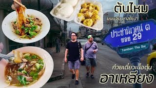 สามหมีลุยสองร้านเด็ด ประชานิเวศน์ 3 ซอย 29 "อาเหลียง" ก๋วยเตี๋ยวเนื้อตุ๋น และ "ต้นไหม" ขนมจีบซาลาเปา