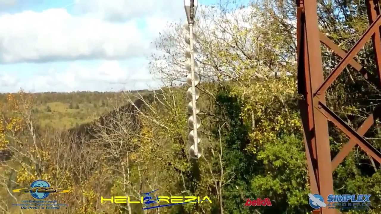 Helicopter saw and branch cutting system demonstration YouTube