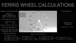 Ferris Wheel Calculations