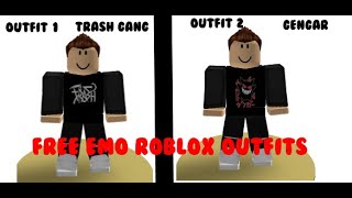 avatar roblox emo outfits