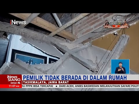 Dampak Gempa Garut, Atap Rumah Warga di Tasikmalaya Ambruk #iNewsSiang 04/12