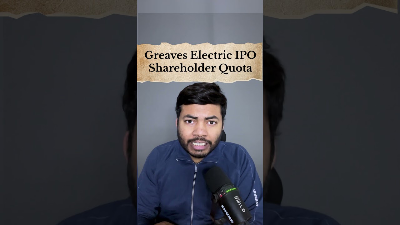 Greaves Electric IPO Shareholder Quota | Latest IPO GMP 