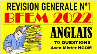 Anglais BFEM 2022  - Révision Générale 1