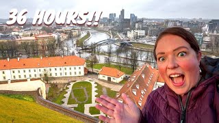 BEST Things to SEE and EAT in VILNIUS LITHUANIA | 36 Hours in Vilnius