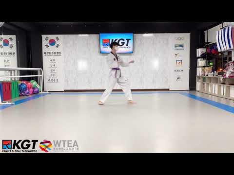 2021 백석대학교 총장배 국제 태권도대회(캉스태권도 성인부 유급자 태극3장 권ㅇ광)