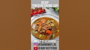 Rahasia bumbu resep tongseng daging sapi enak&empuk#shorts