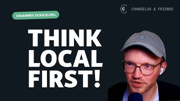 The web dev hive mind SHOULD be local-first (Johannes Schickling)