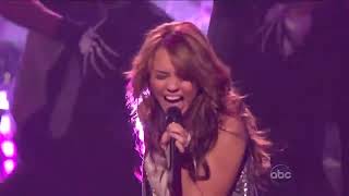 Miley Cyrus - Fly on the Wall (Live at the American Music Awards 2008)