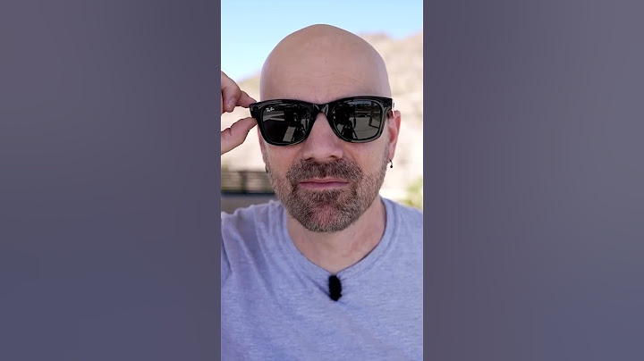 Ray Ban CAMERA Glasses