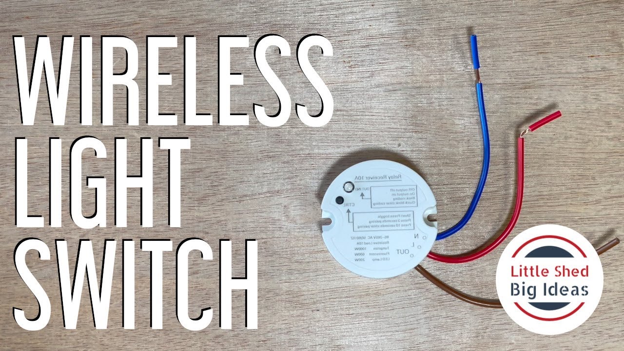 Acegoo Wireless Lights Switch Kit Unboxing And Install Youtube