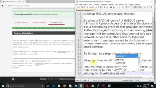 How to setup FreeRadius2 server captive portal  openldap  in pfsense 2.3.2 Part-11