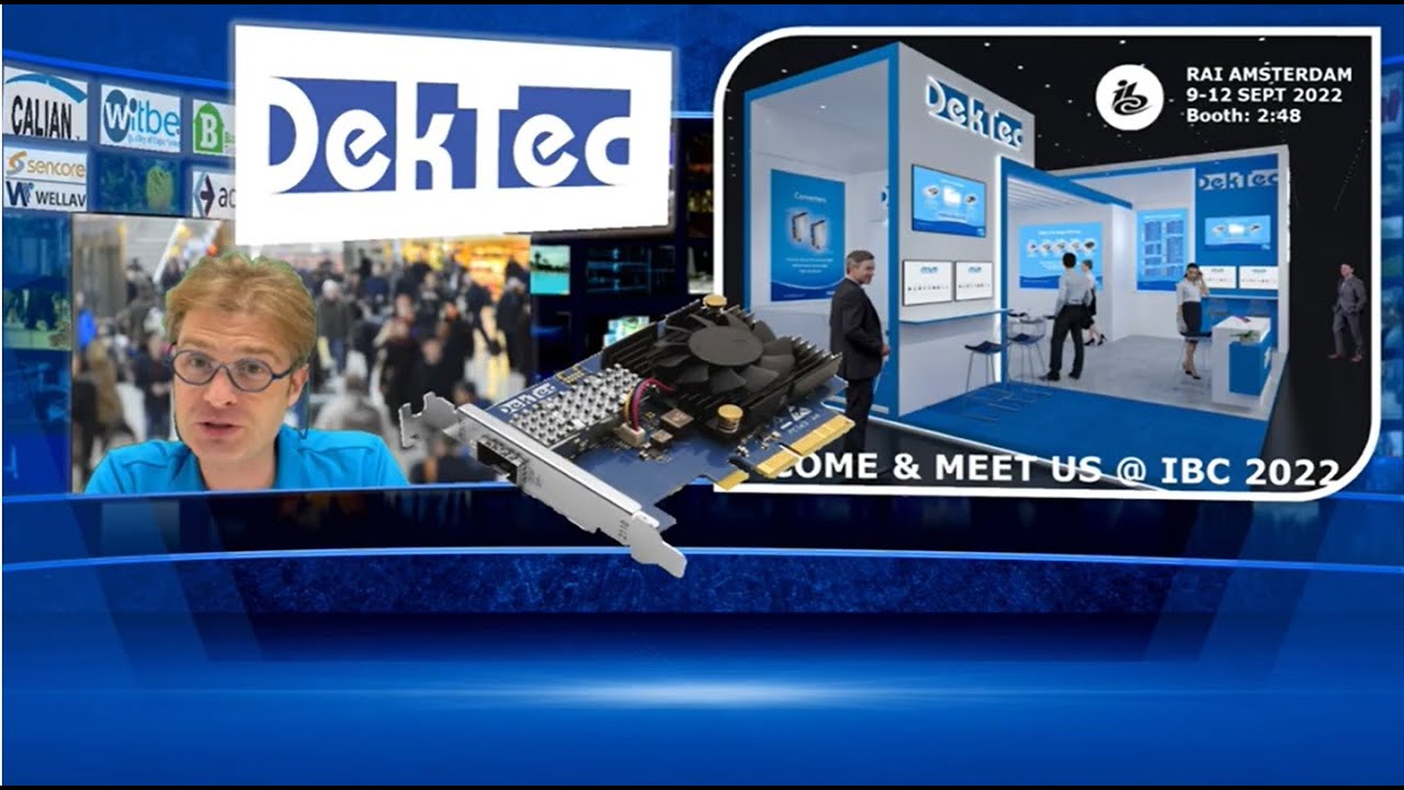 IBC 2022 Amsterdam @ RAI - Village Island partners booth presentation