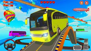 Impossible Bus Stunt Driving 2023 : Mega Ramp Sky Bus Stunt Drive Simulator #1 - Tracks Racing Games screenshot 3