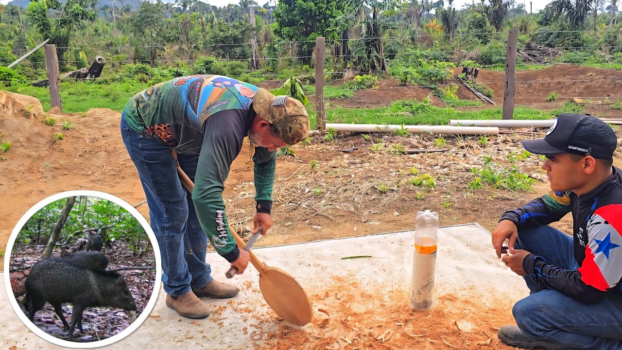 Como construir 3 Remos de madeira, @alacybarros  levou Sal no Saleiro, olha que apareceu na câmera.