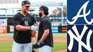 New York Yankees Spring Training Highlights Vs Atlanta Braves 22626