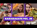 Eating street food for a full day in nyc  raising canes  texas  karissaeats compilation vol 26