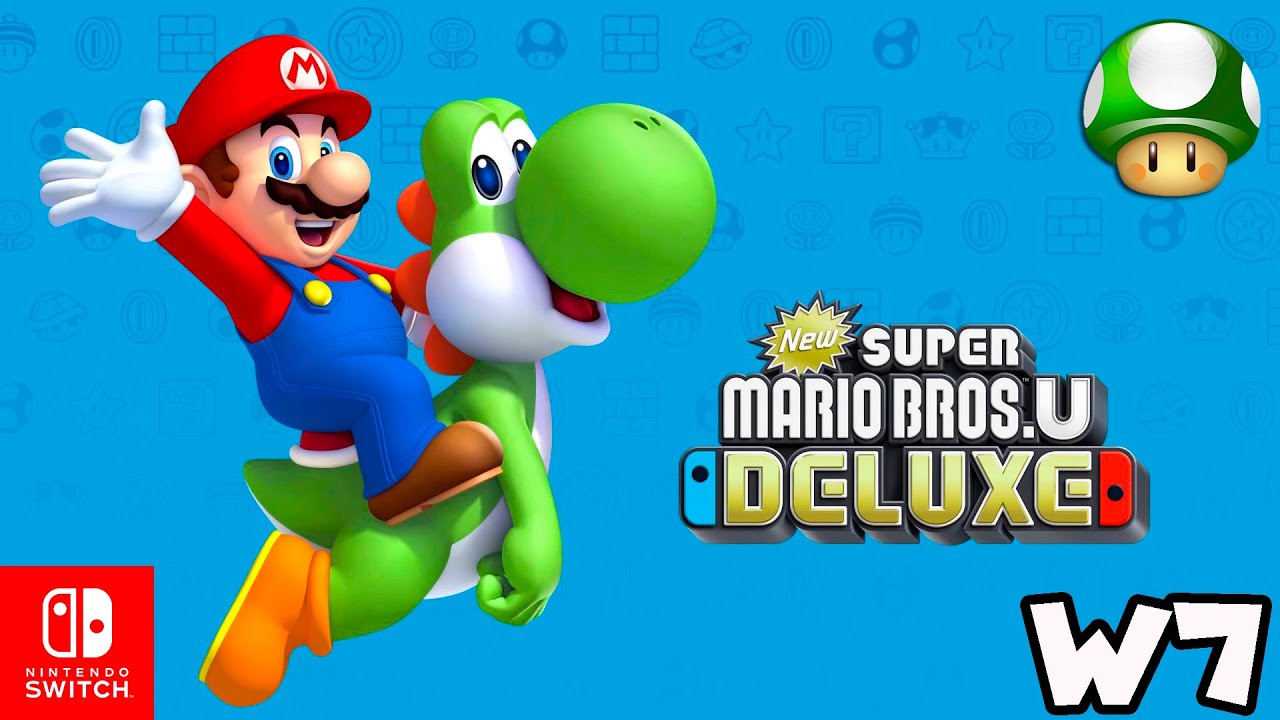 New Super Mario Bros U Deluxe: World 7 Meringue Clouds | Nintendo