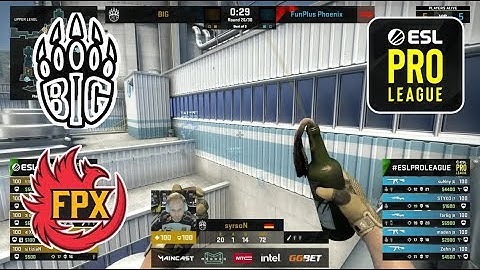 BIG vs FunPlus Phoenix | Highlights | ESL Pro League