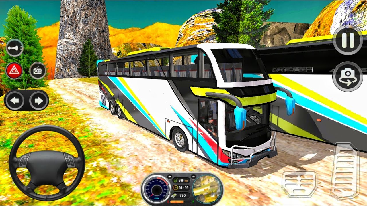 Mountain Bus Drive 3D - Offroad Bus Driving Simulator - Android Gameplay