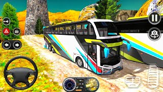 Mountain Bus Drive 3D - Offroad Bus Driving Simulator - Android Gameplay screenshot 2
