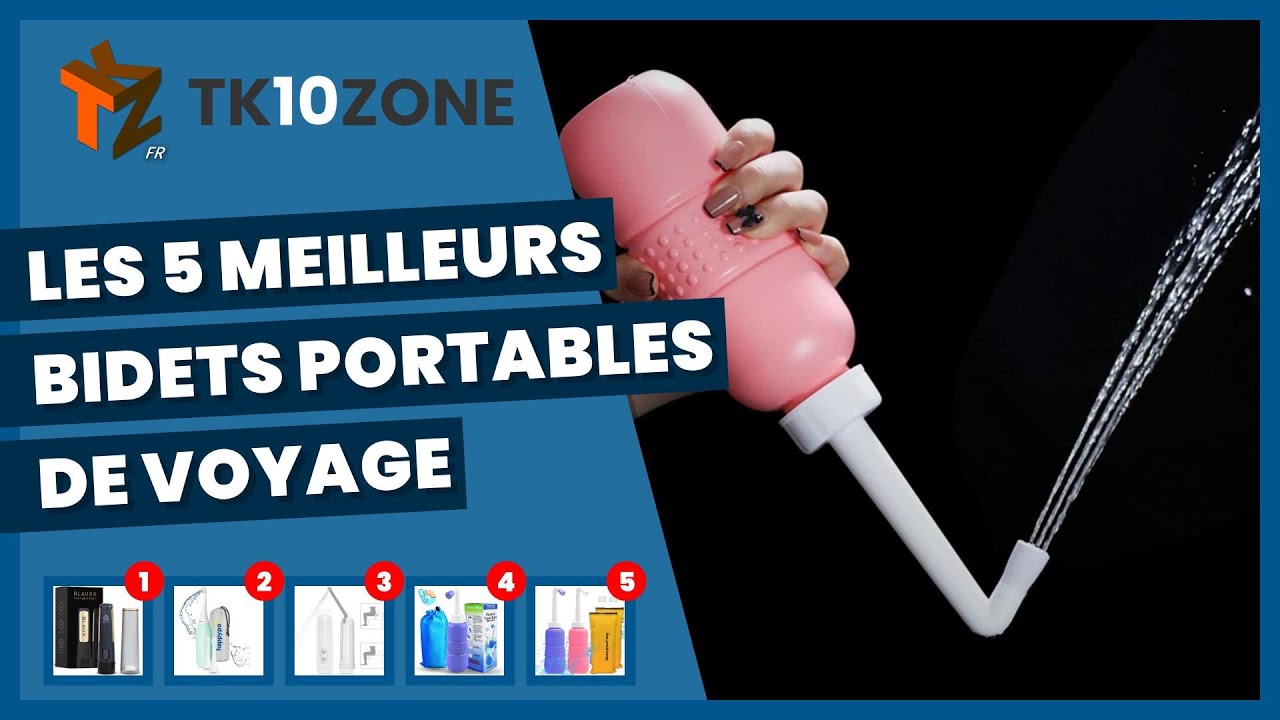 Insolife Bidet portable pour voyage électrique rechargeable - Mini