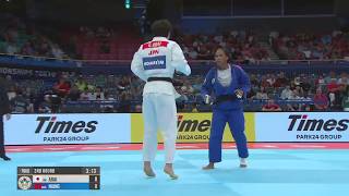 女子70㎏級:新井千鶴/2回戦ダイジェスト