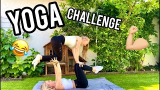 Yoga Challenge Mit Vanessa💪🏼💕😂 -Ina Sophie